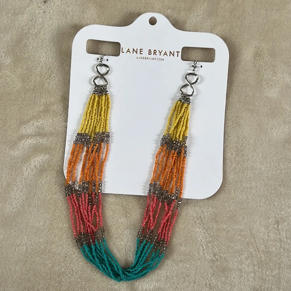 Lane Bryant boho seed bead set - Picture 3 of 6